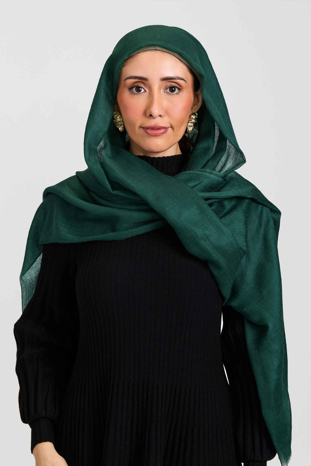 Cashmere Hijab Emerald Green