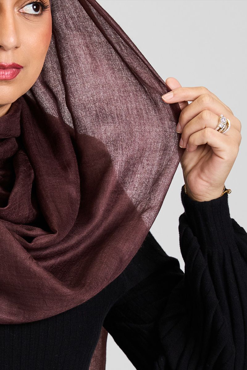 Cashmere Hijab Espresso