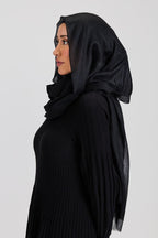 Cashmere Hijab Midnight Black
