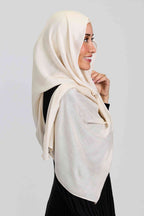 Modal Hijab Set Vanilla Cream