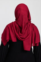 Modal Hijab Set Ruby Red