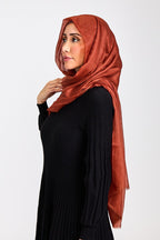 Cashmere Hijab Terracotta