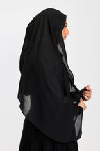 Modal Hijab Set Obsidian Black
