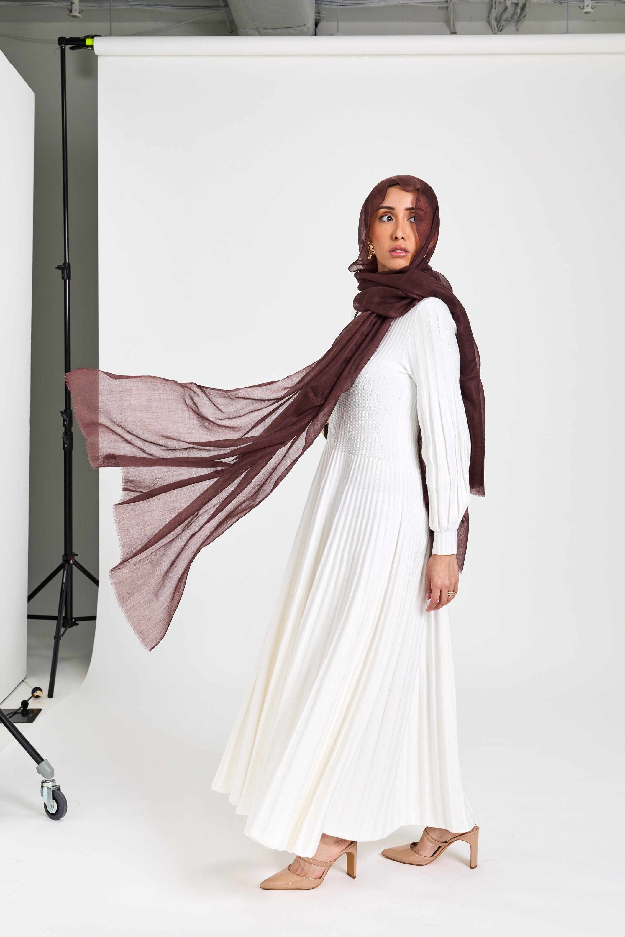 Cashmere Hijab Espresso