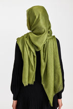 Cashmere Hijab Olive Green