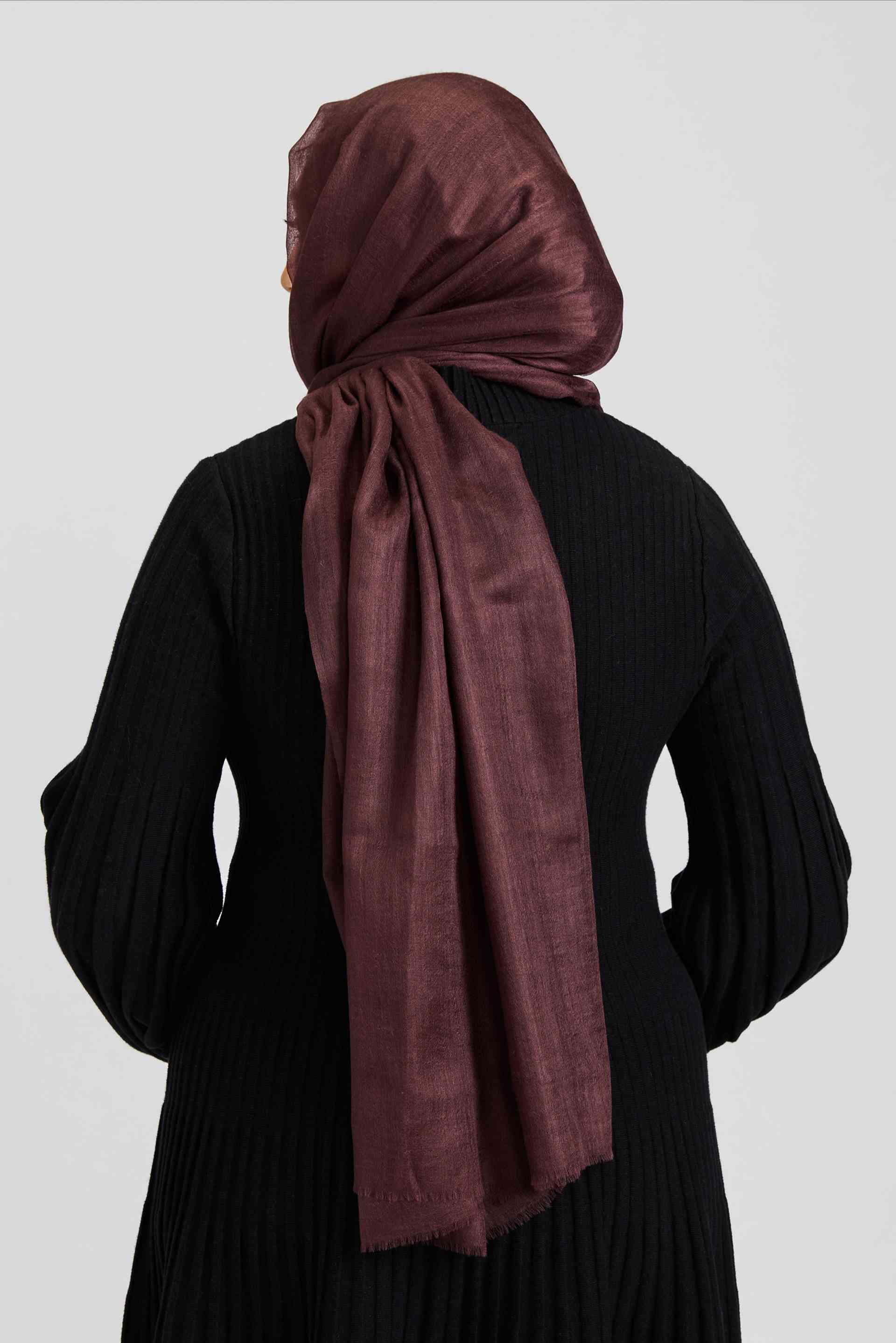 Cashmere Hijab Espresso