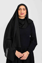 Modal Hijab Set Obsidian Black