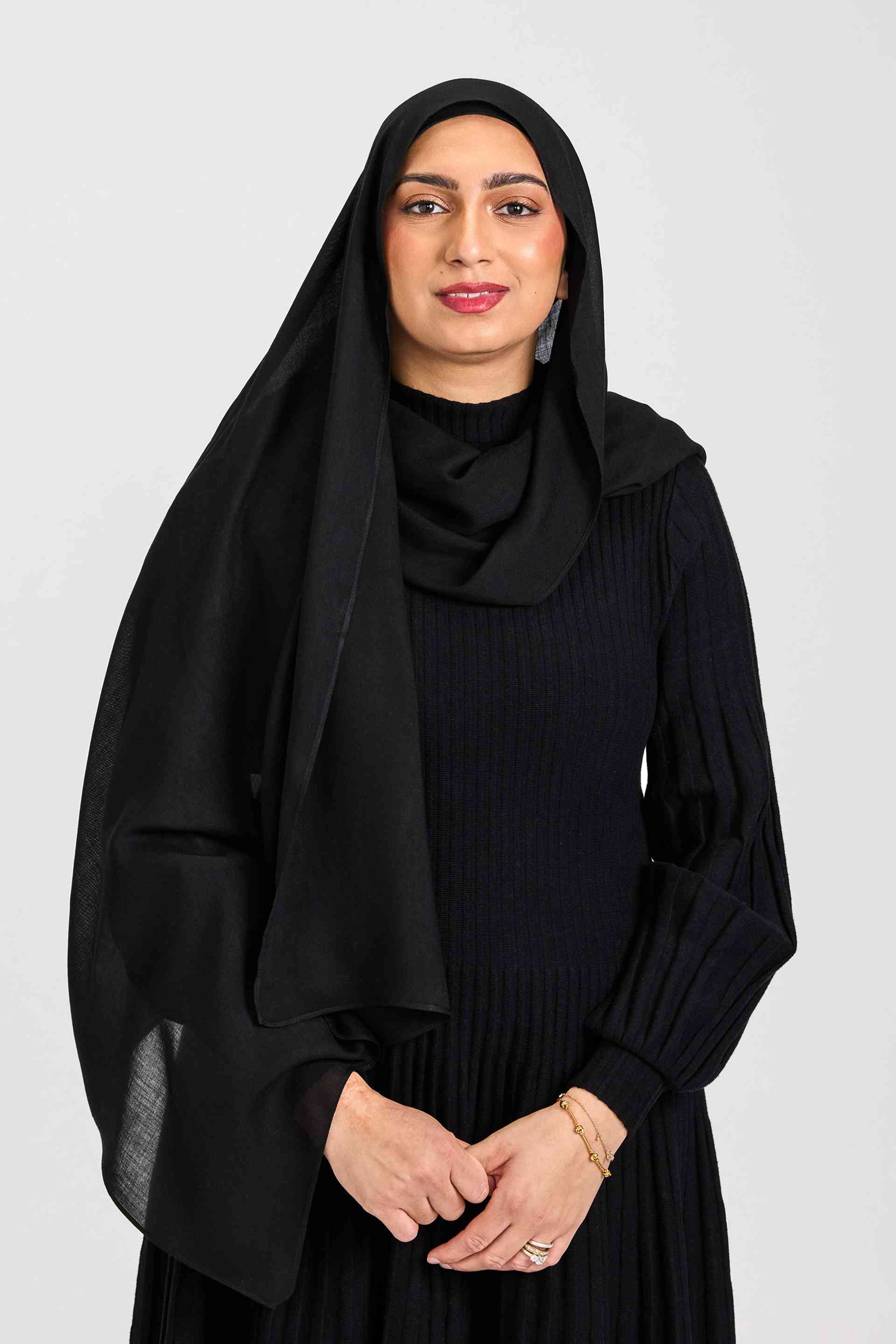 Modal Hijab Set Obsidian Black