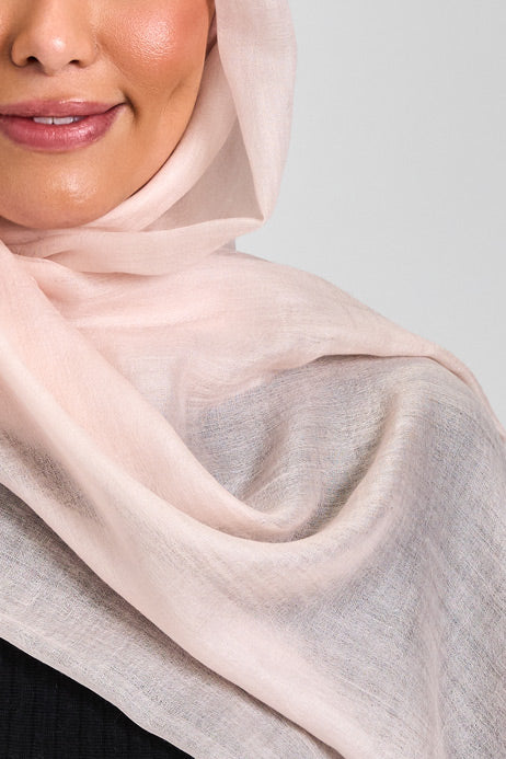 Cashmere Hijab Peony Pink