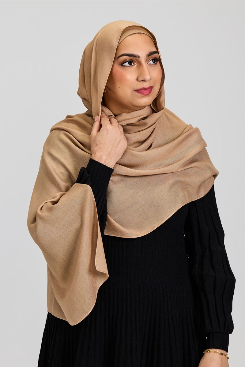 Modal Hijab Set Warm Honey