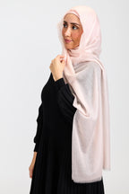 Cashmere Hijab Peony Pink
