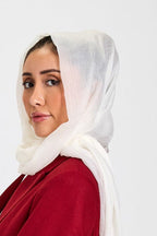 Cashmere Hijab Ivory White