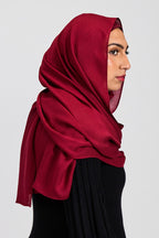 Modal Hijab Set Ruby Red