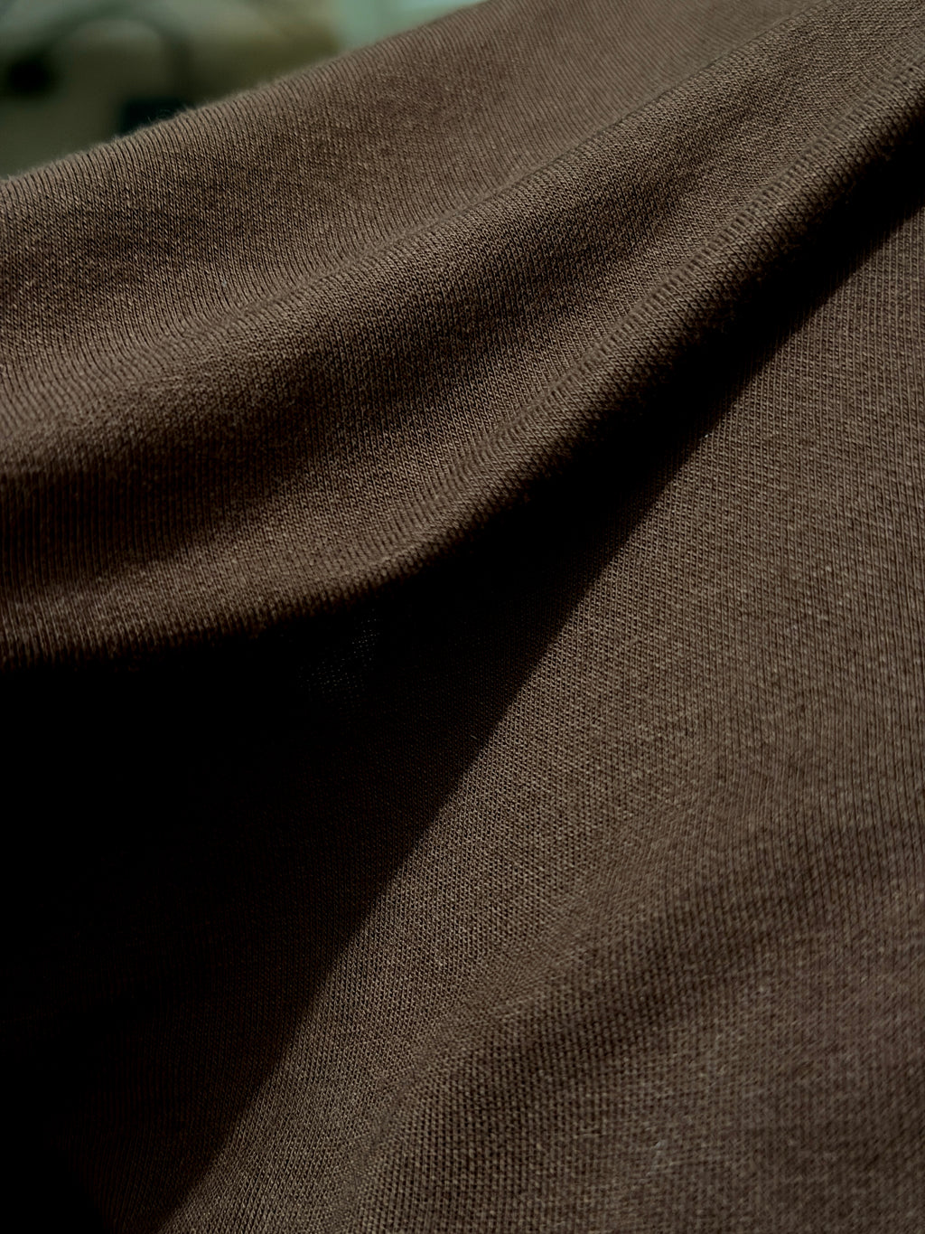 The liquid jersey abaya set - Espresso