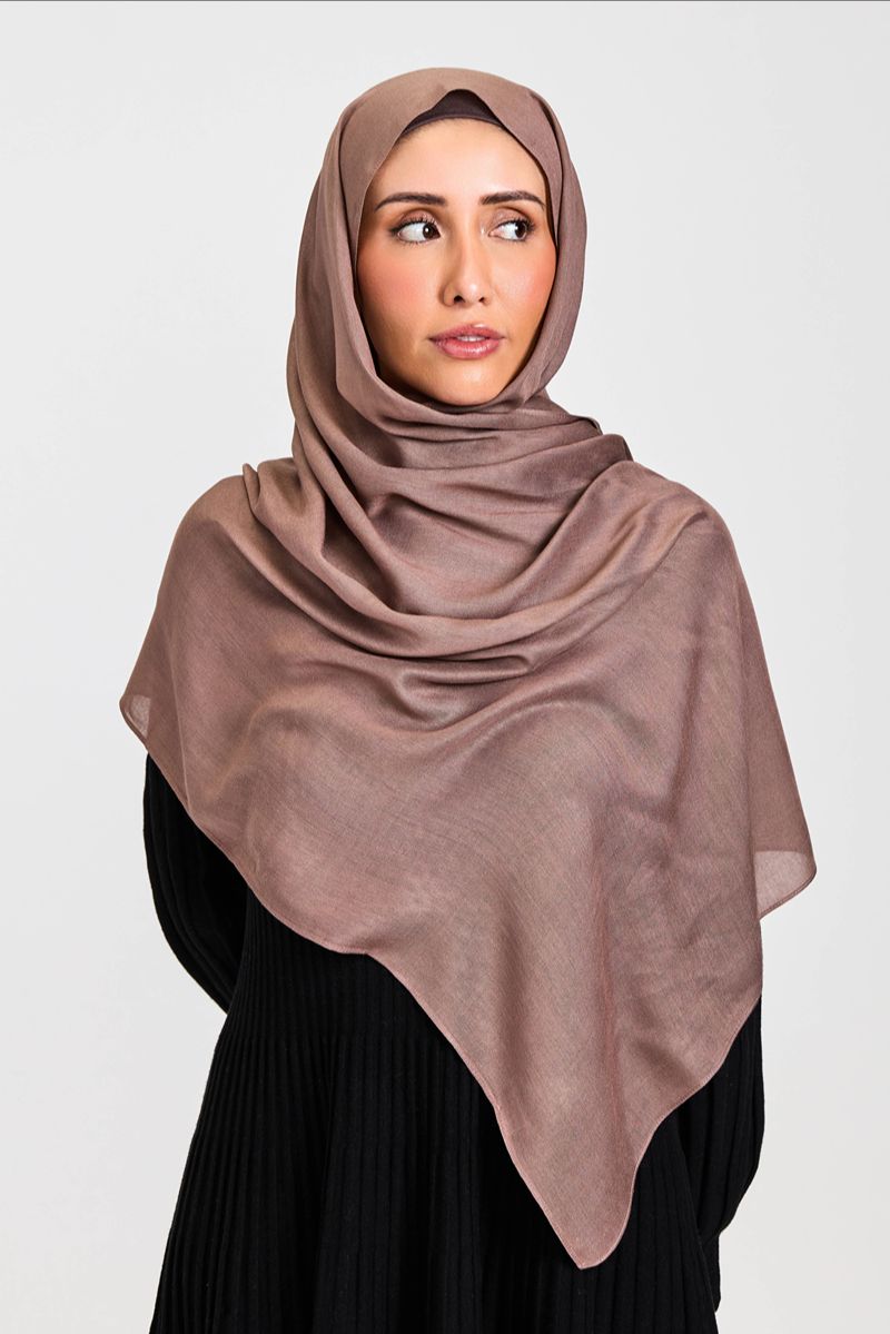 Modal Hijab Set Rosewood