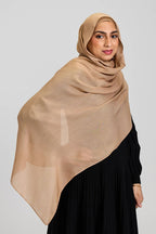 Modal Hijab Set Warm Honey
