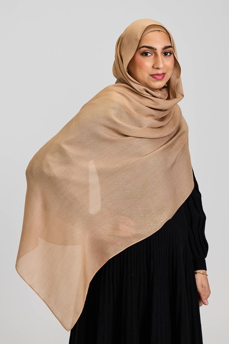 Modal Hijab Set Warm Honey