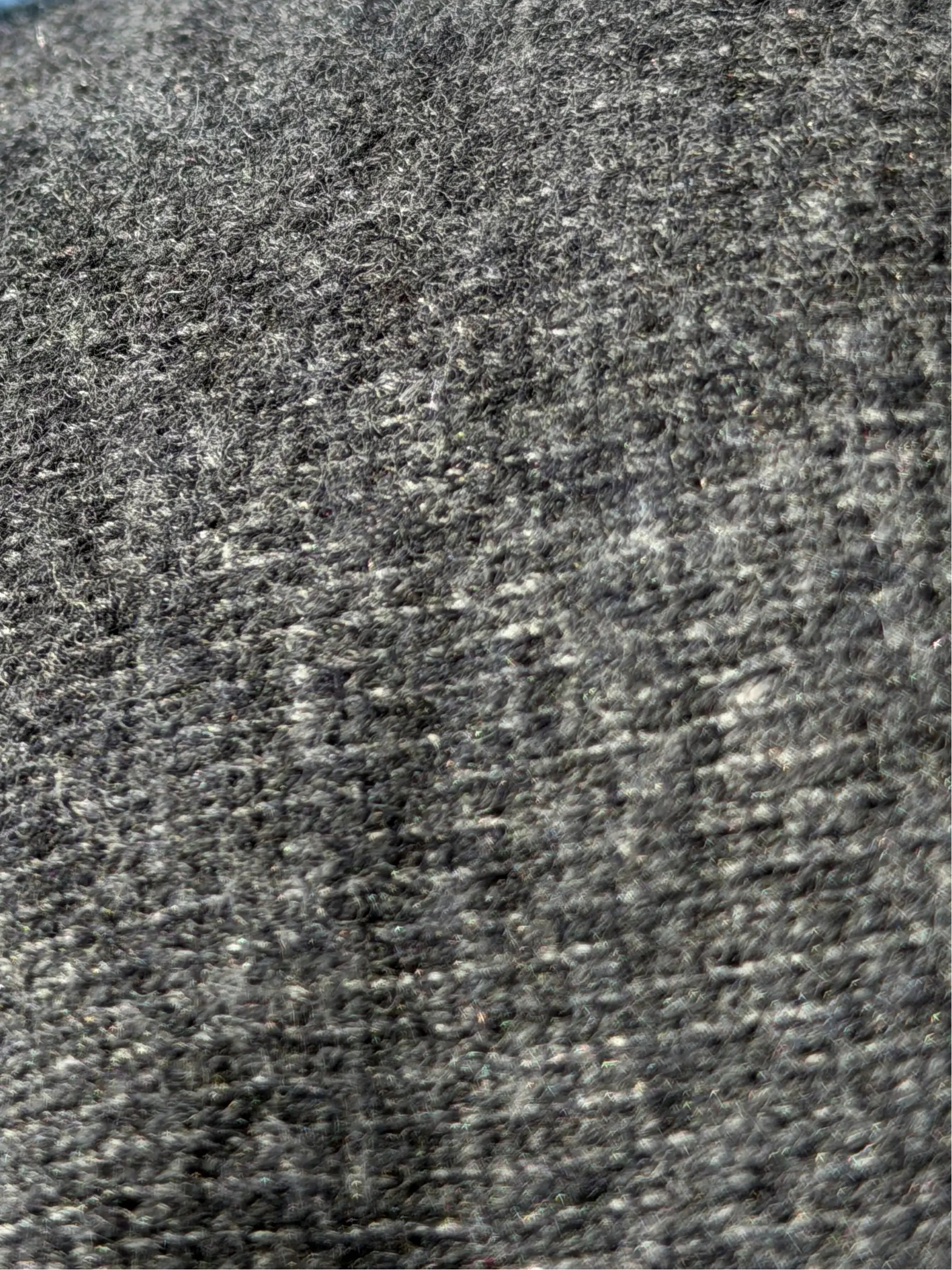 Wool and cashmere blend poncho