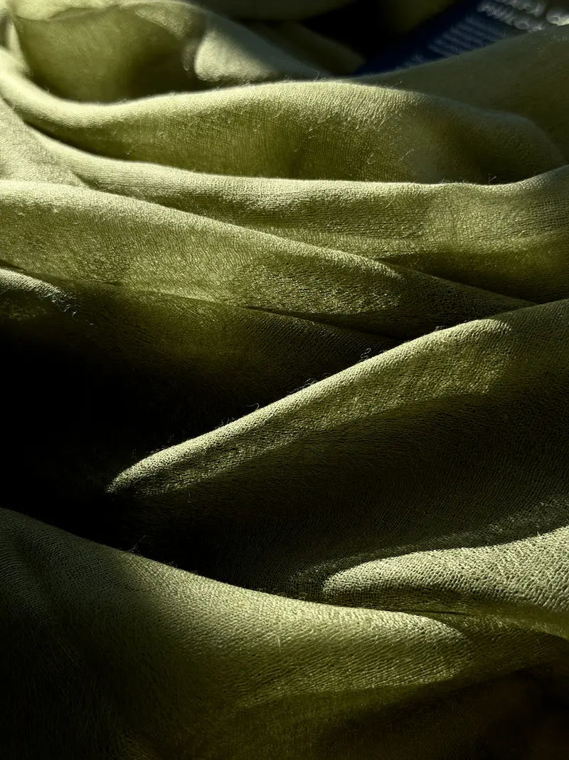 Cashmere Hijab Olive Green