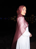 Woman wearing Safà Boutique modest winter clothing